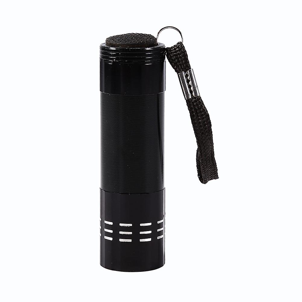 Aluminum Alloy Uv 9 Led Ultra Violet Flashlight Backlight Torch Light Lamp