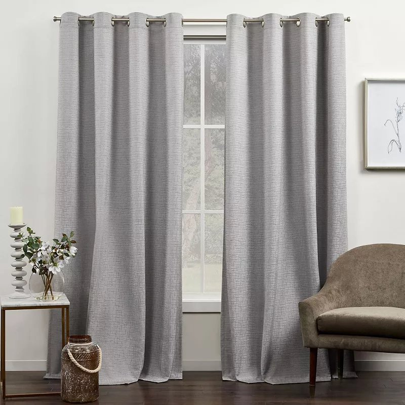 Exclusive Home Curtains 2-pack Nichols Light Filtering Window Curtain Set