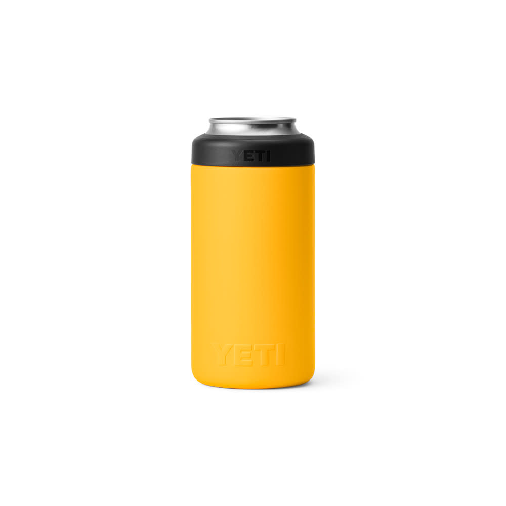 Yeti Rambler Colster Tall Can Insulator Alpine Yellow 16oz ;