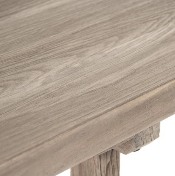 Console ZURICH Oyster Gray Elm Metal   Transitional   Console Tables   by EuroLuxHome  Houzz