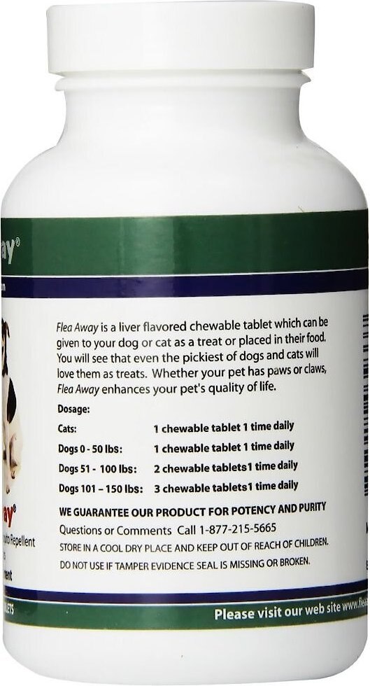 Flea Away Flea and Tick Oral Treatment for Dogs and Cats