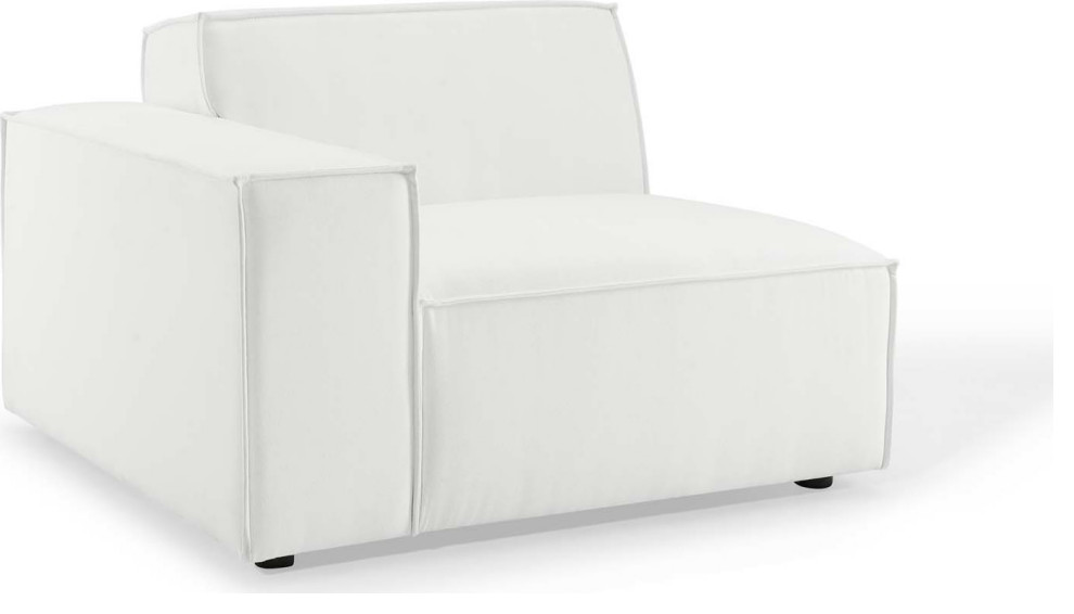 Kendall Sectional Sofa Chair   Transitional   Armchairs And Accent Chairs   by HedgeApple  Houzz