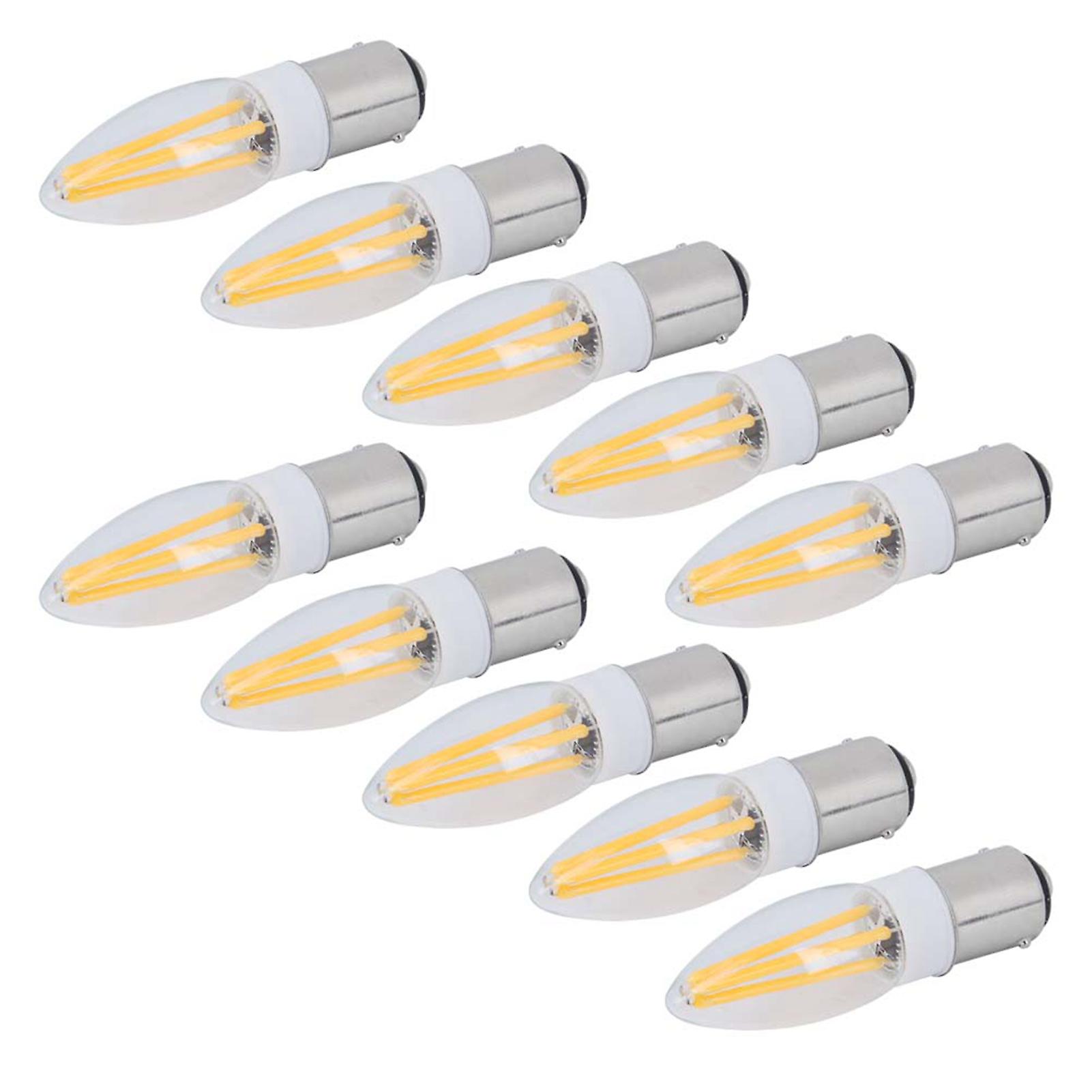 10pcs B15 Led Bulbs Ac110v 3w Light Bulb For Chandelier Ceiling Wall Lamp Warm White