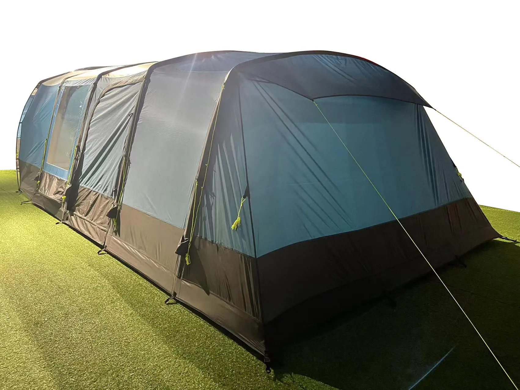 6 People One Room Two Hall Inflatable Party Safari Tent Outdoor Camping