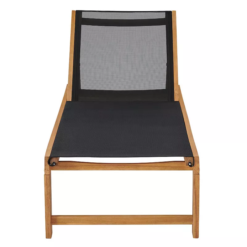 Alaterre Furniture Sunapee Mesh Outdoor Lounge Chair