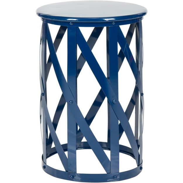 Bertram Lattice Accent Table Safavieh