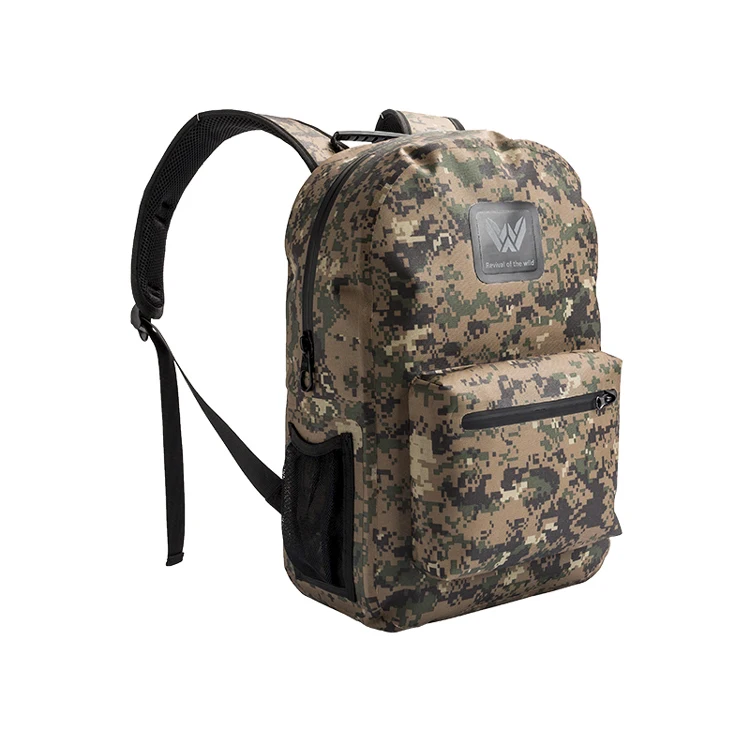 camouflage color 600D Manufacturers Outdoor Camping Waterproof School Bag Backpack