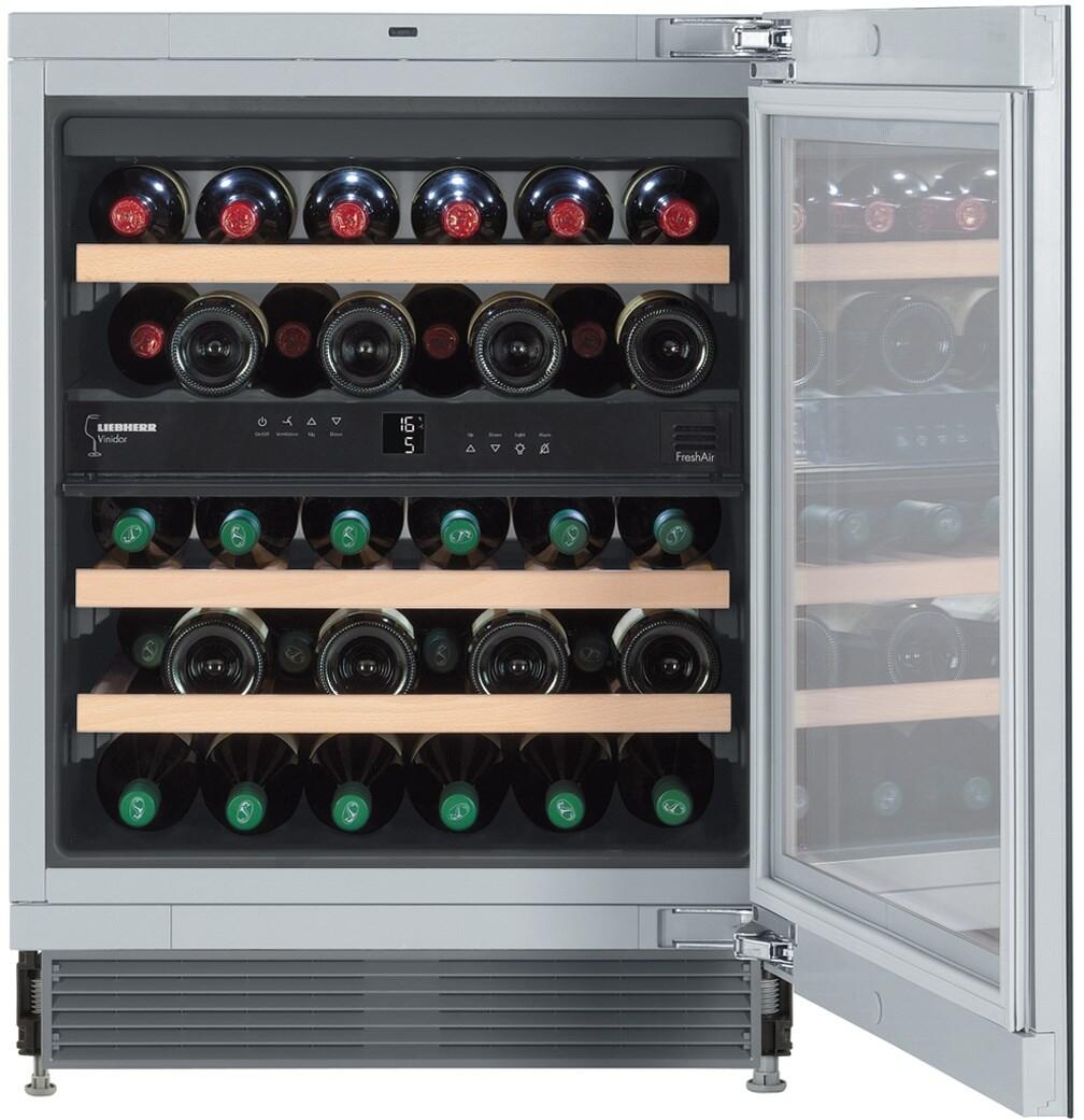 Liebherr WUGB3400 24 Inch Black Wine Cooler