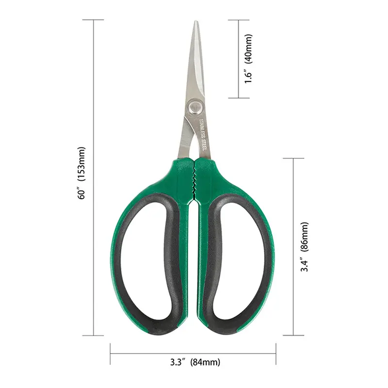 Stainless steel potting pruning shears Lawn Trimming Hedge Shears Bonsai Gardening Shears