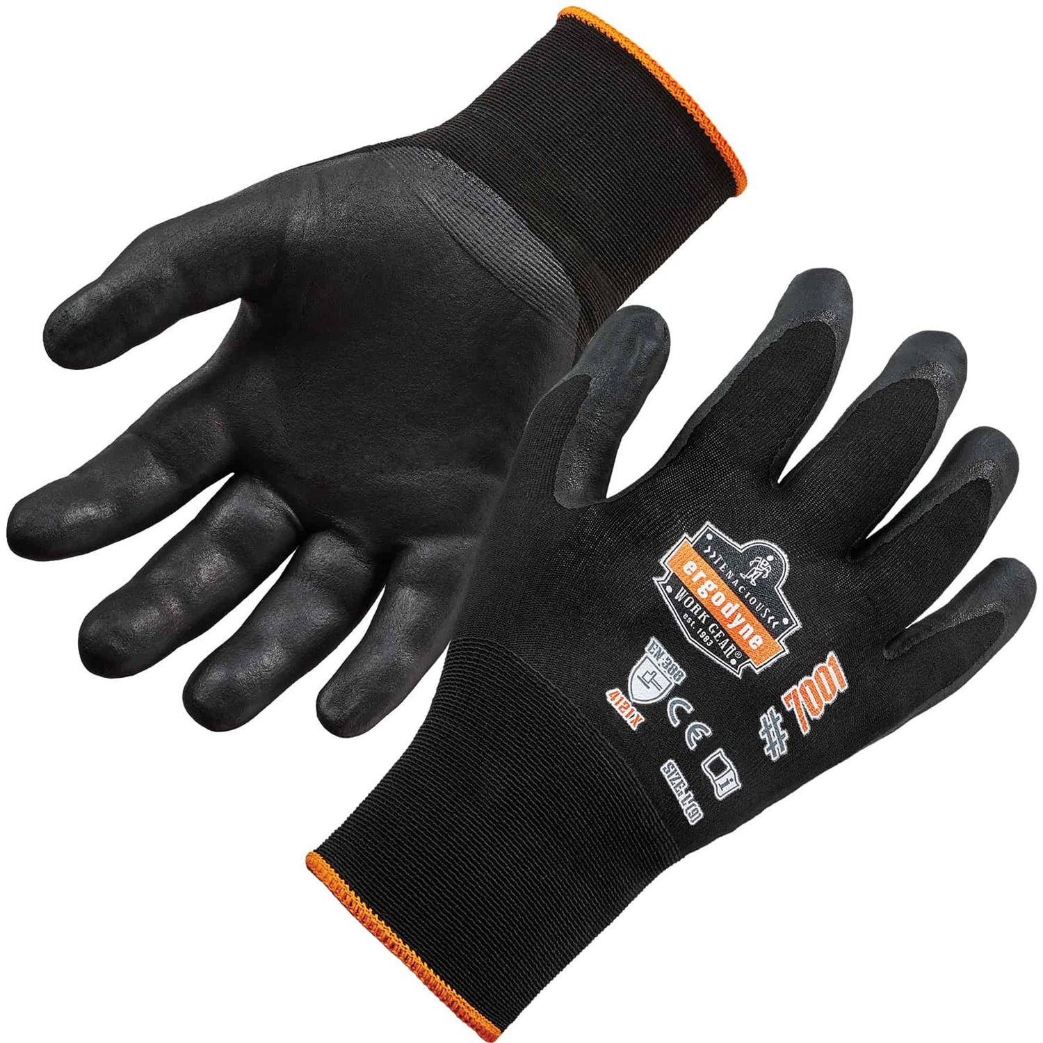 7001 Abrasion-Resistant Nitrile-Coated Gloves DSX by Tenacious Holdings， Inc EGO17952