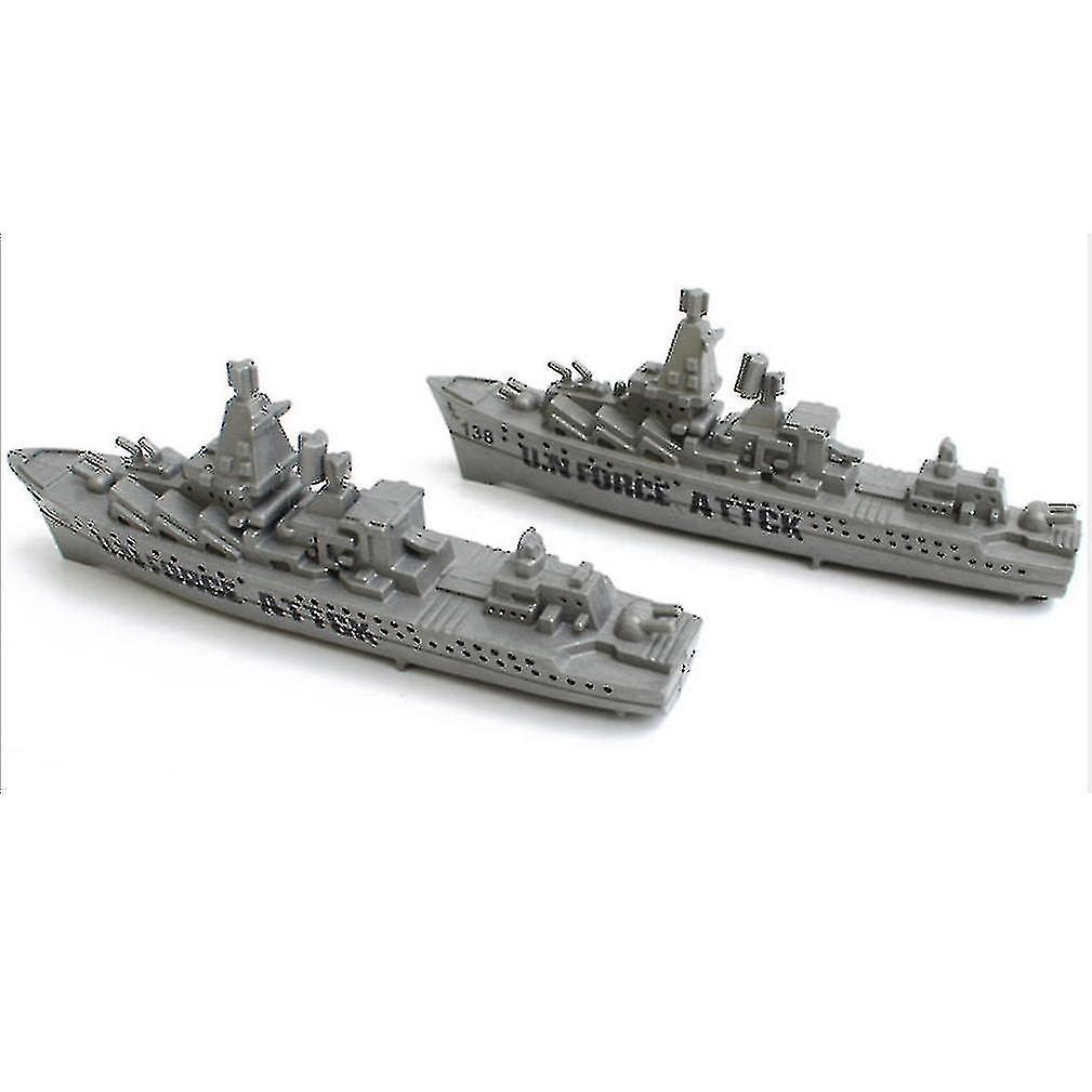 2pcs Army Figures Set Carrier Destroyer Military Simulation Toys For Kids