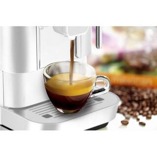 Espressione Concierge Elite Fully Automatic Bean to Cup Espresso Machine Diamond White 8120DW