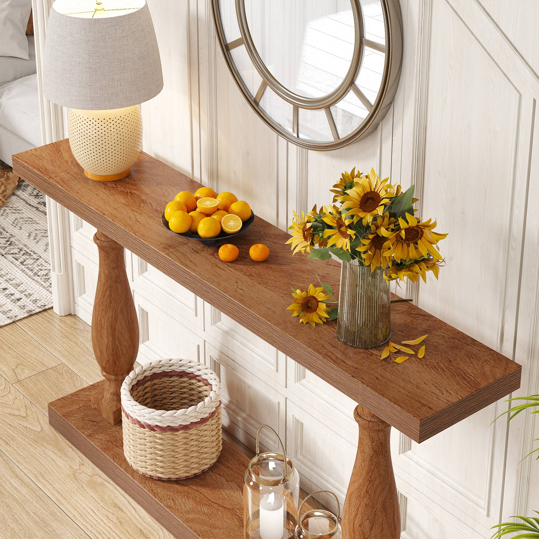 Farmhouse Console Table, 63