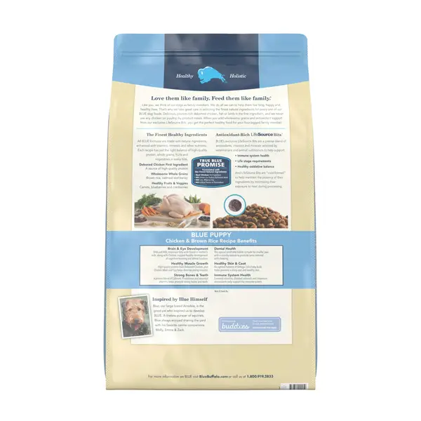 Blue Buffalo Life Protection 30 lb Chicken and Brown Rice Formula Natural Puppy Dry Dog Food