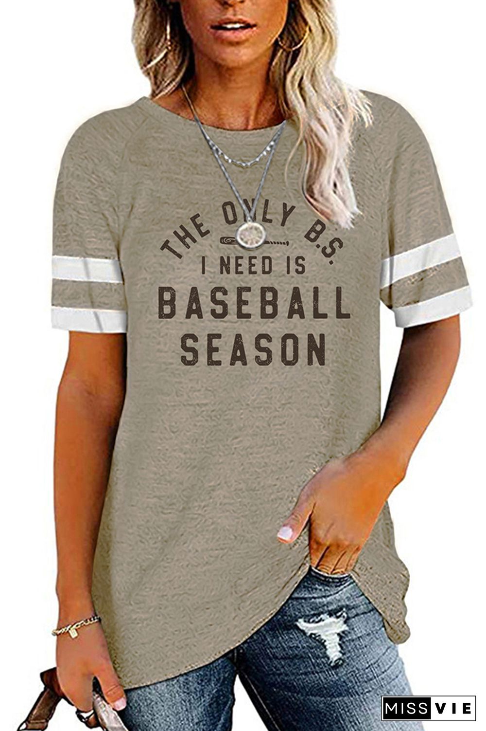 Baseball Season Graphic Tee Wholesale