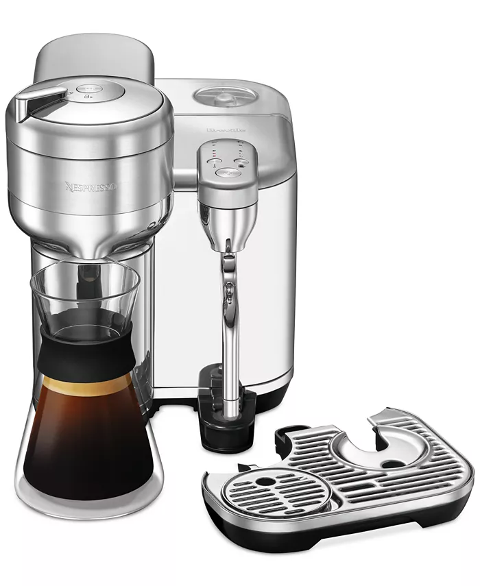 Breville Nespresso Vertuo Creatista by Coffee and Espresso Machine in Stainless Steel