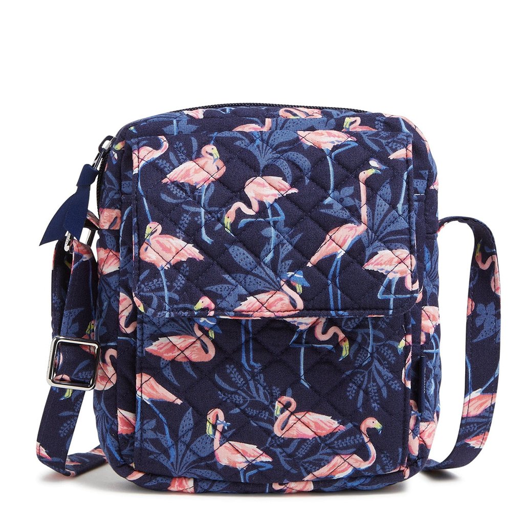 Vera Bradley  Small Crossbody Bag in Flamingo Party