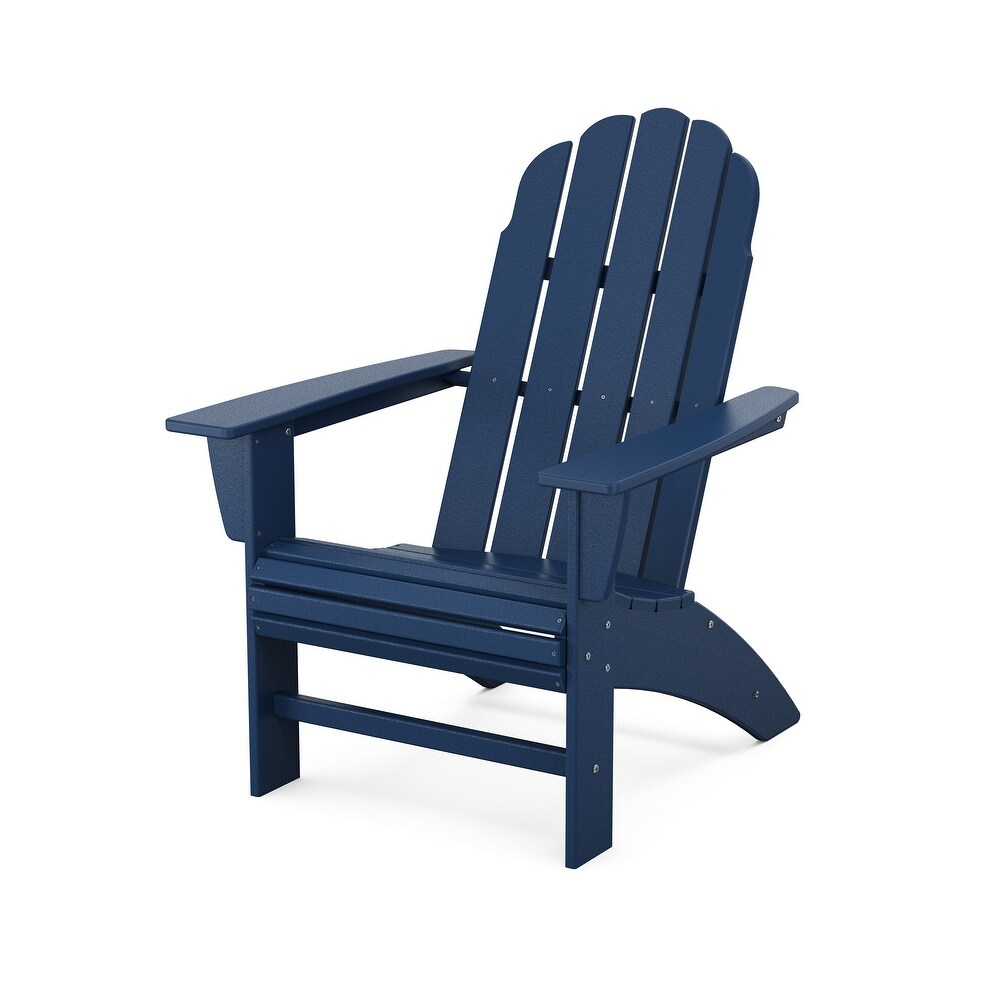 POLYWOOD Vineyard Outdoor Curveback Adirondack Chair