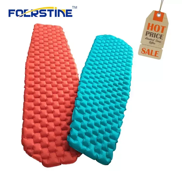 2022 Amazon hot selling ultralight inflatable waterproof lightweight sleeping pad camping hiking sleeping pad comfortable