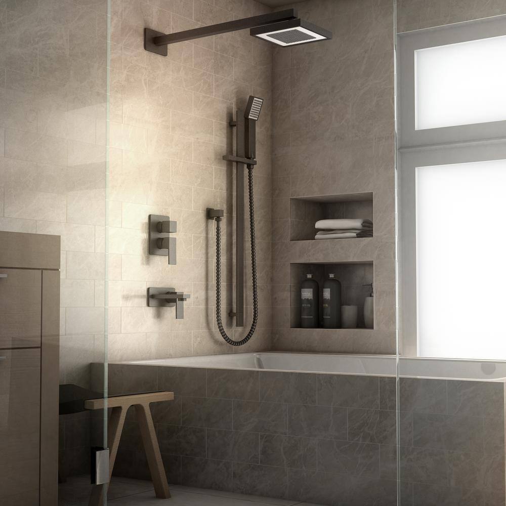 ZLINE Kitchen and Bath ZLINE Bliss Shower System in Matte Black (BLS-SHS-MB) BLS-SHS-MB