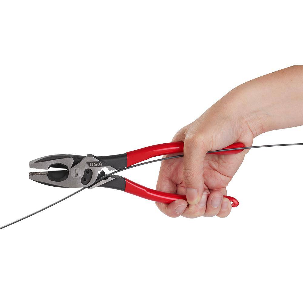 MW 9 in. Lineman's Pliers with Crimper and Bolt Cutter MT500C