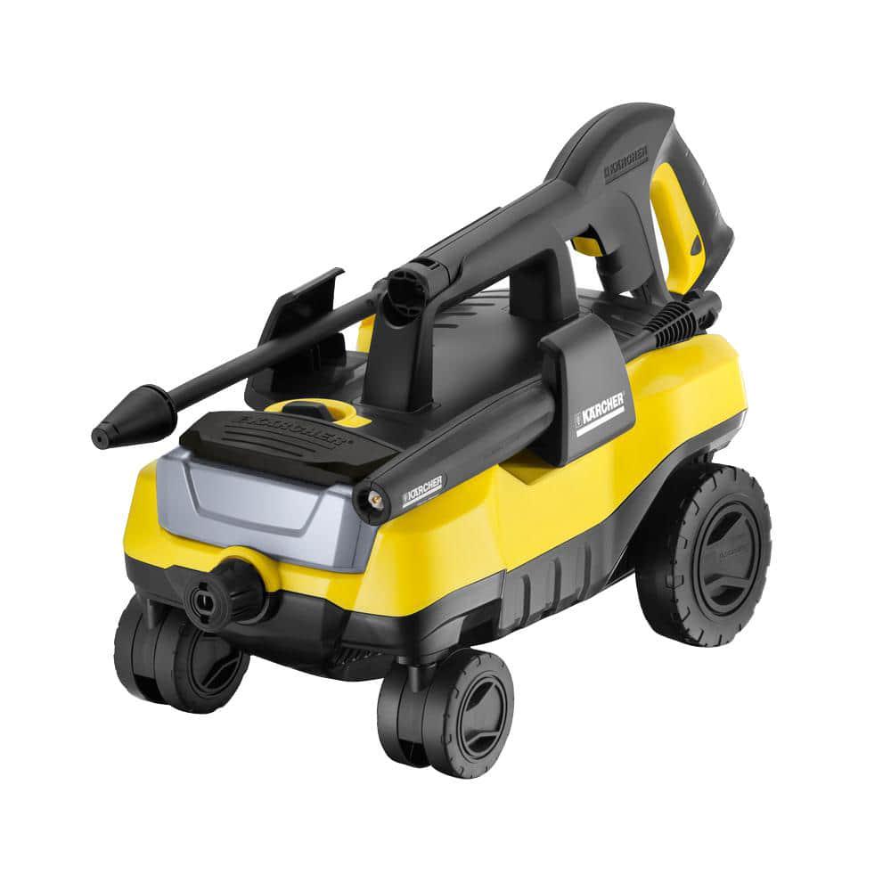 Karcher 1800 PSI 130 GPM K 3 Follow Me Portable Electric Power Pressure Washer on Wheels with Vario and Dirtblaster Spray Wands