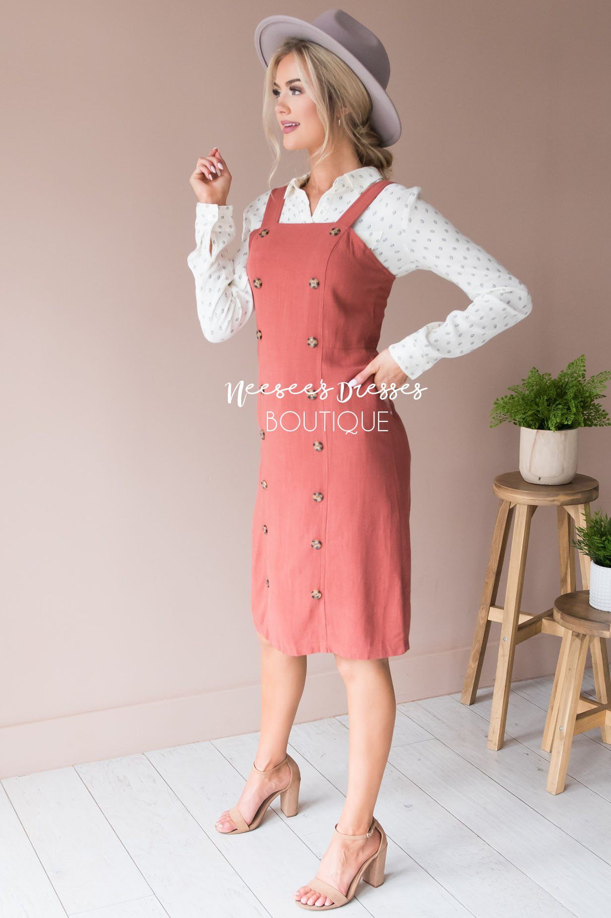 The Junie Overall Dress