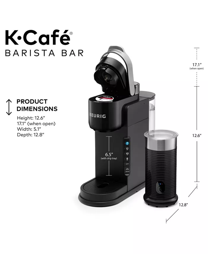 Keurig K-Cafe Barista Bar Single Serve Coffee Maker And Frother