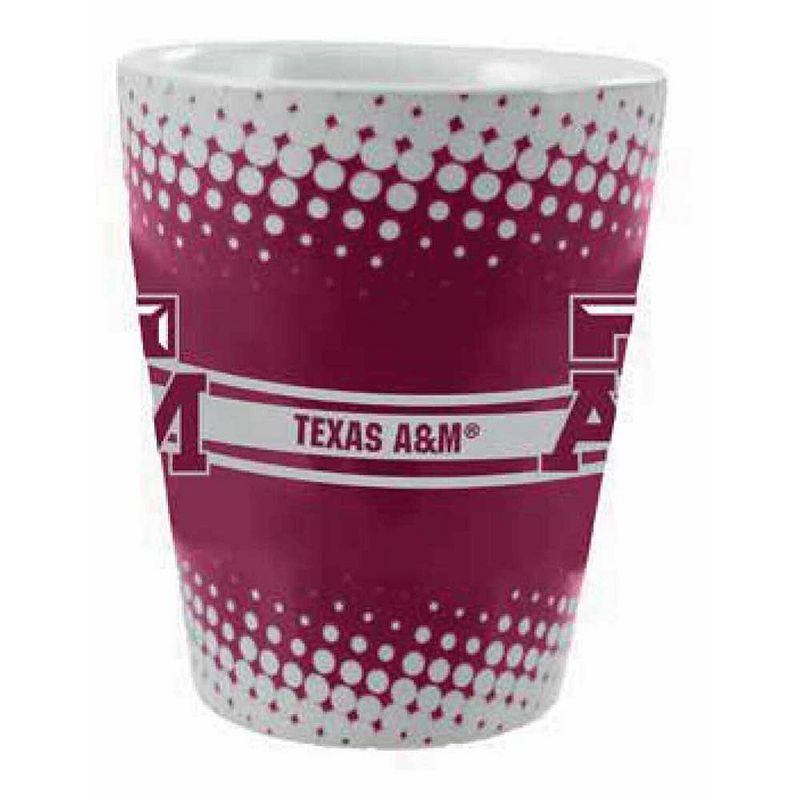 Texas AandM Aggies 2oz. Full Wrap Collectible Shot Glass