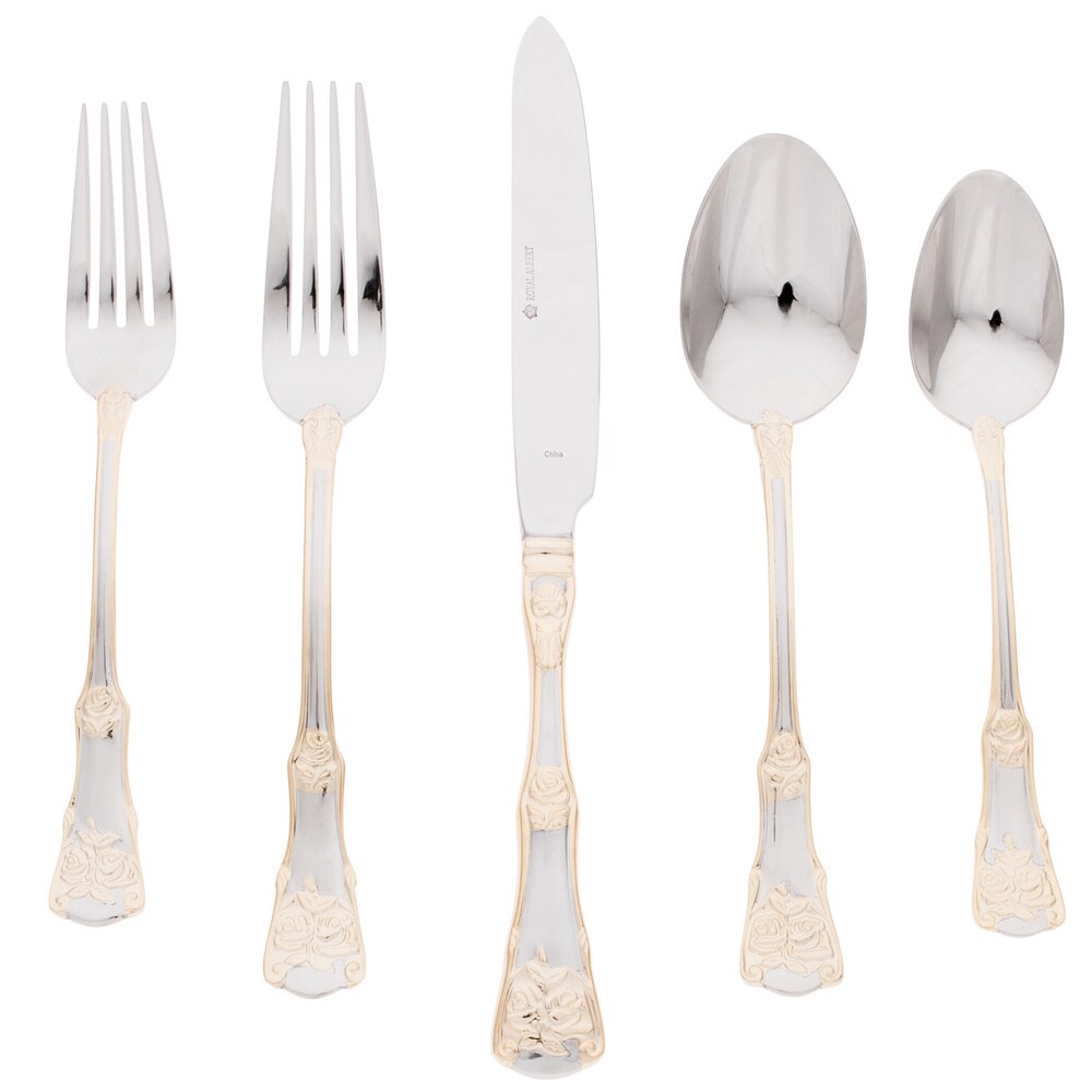 Royal Albert Old Country Roses 20 piece Flatware Set