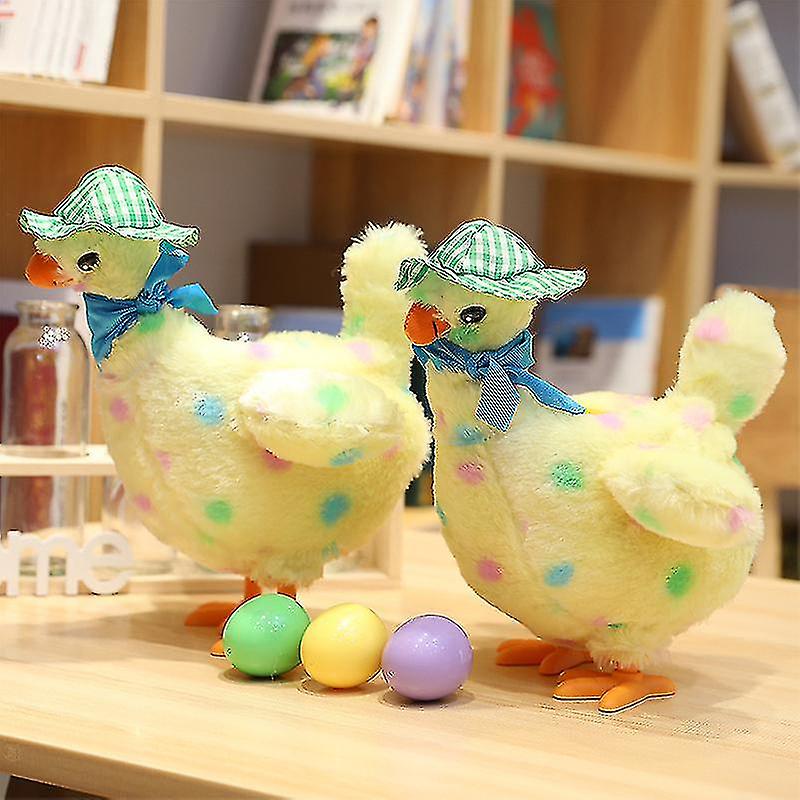 1pc A Hen Cken Toy Laying Eggs P Electric Music Dancing Kids