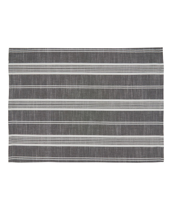 Saro Lifestyle Striped Placemat Set of 4