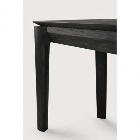 Banc 126x35x46 cm en chêne noir Bok Ethnicraft - Assise repas - Mobilier - GRIIN