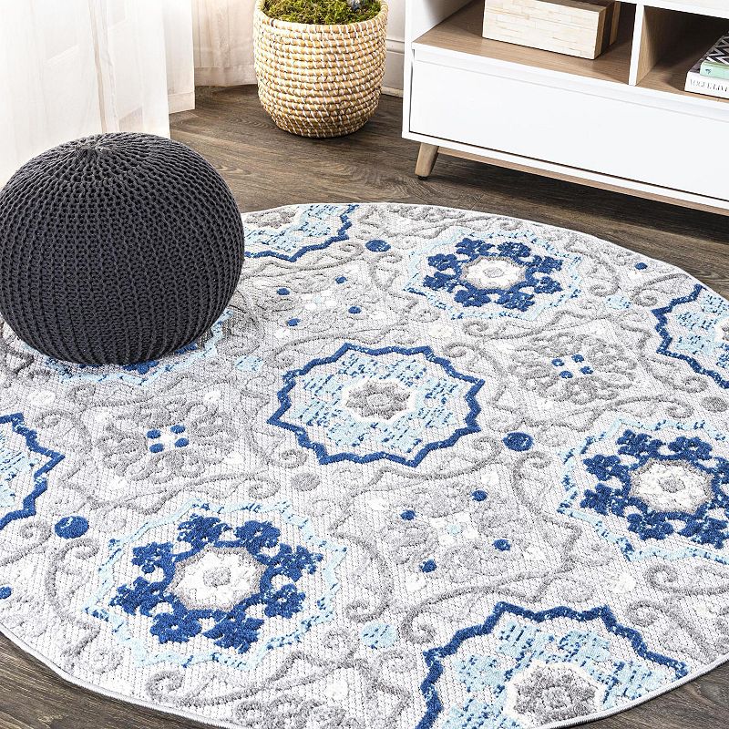 JONATHAN Y Mediterranen Medallion Rug