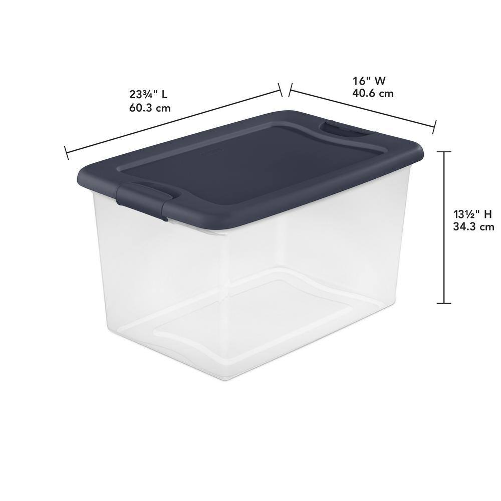 Sterilite 64 Qt. Latching Storage Box 14974K06