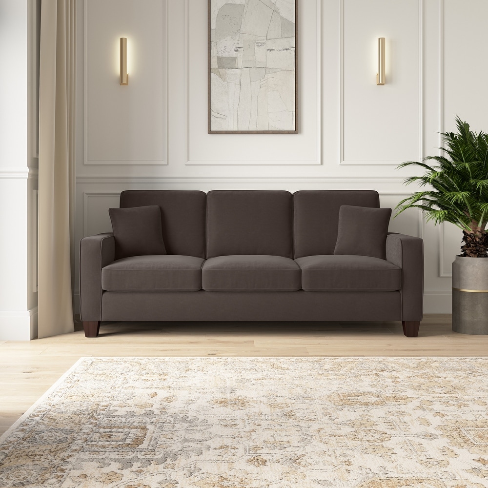 Emory Lane 85W Sofa with Square Feet by Bush Furniture