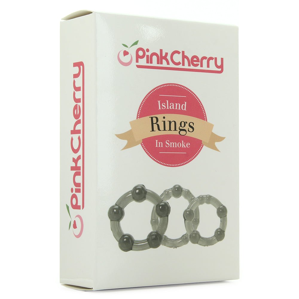 FantasyCherry Island Rings Cock Rings in Smoke