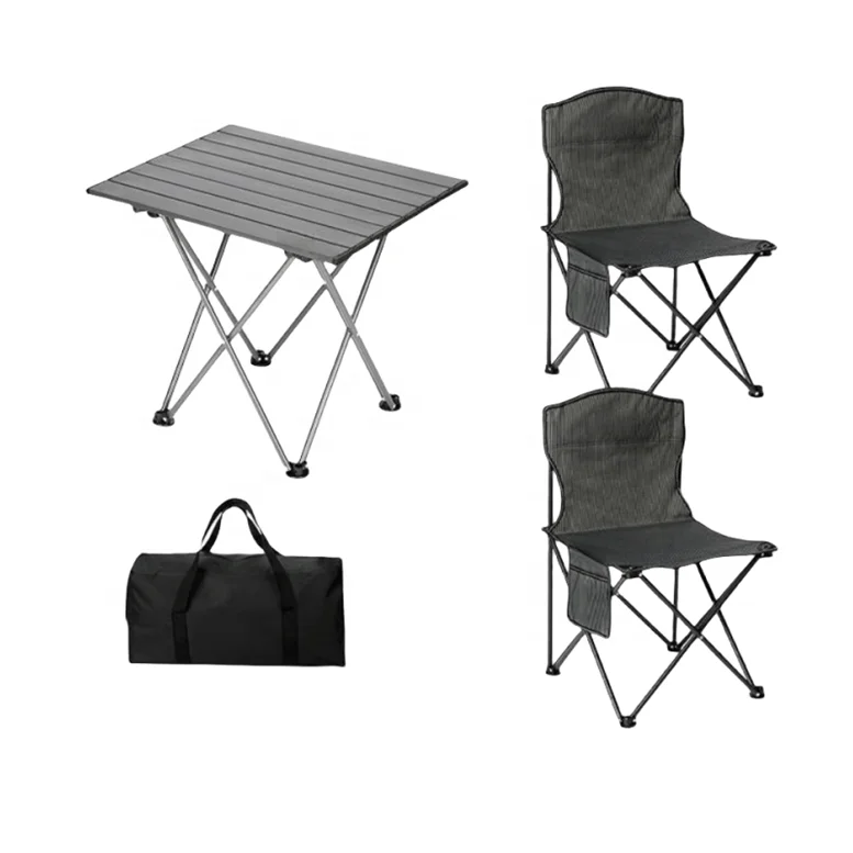 Polar Everest 2023 factory direct sale Outdoor furniture hiking camping accessories Picnic Table Chair Set with portable bag