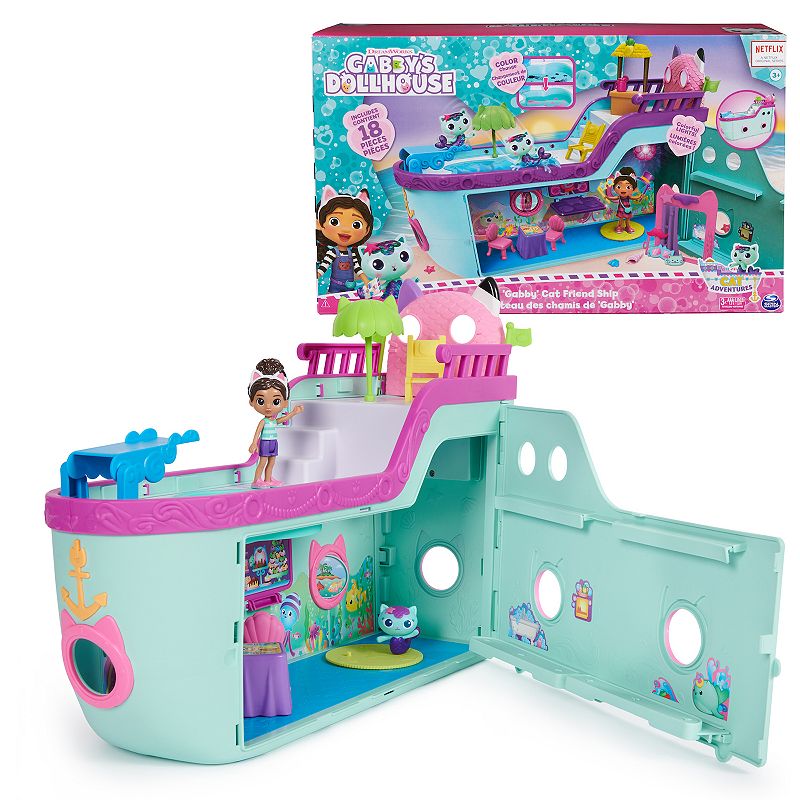 Gabby's Dollhouse Cruise Ship Toy