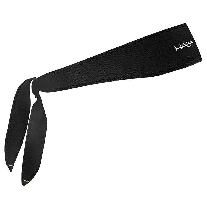 Halo I Tie Headband - Black