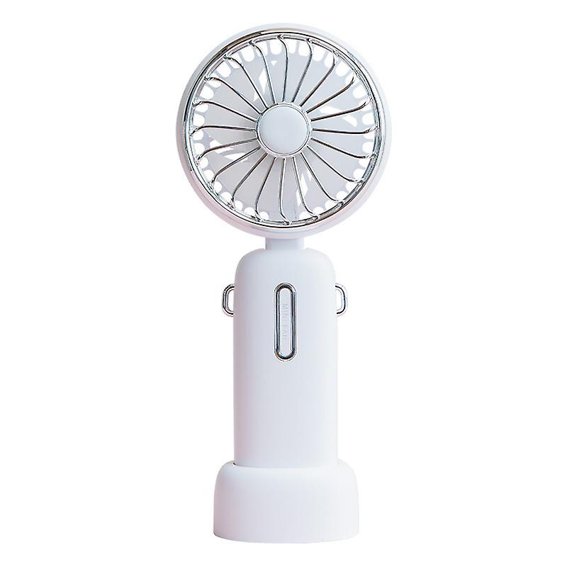 Saydy New Mini Fan Large Capacity Retro Handheld Portable Hanging Neck Usb Charging Folding Fan