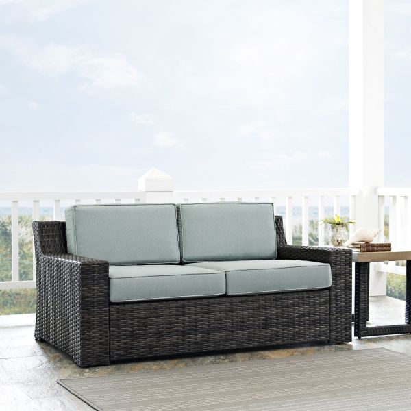 Beaufort Outdoor Wicker Loveseat