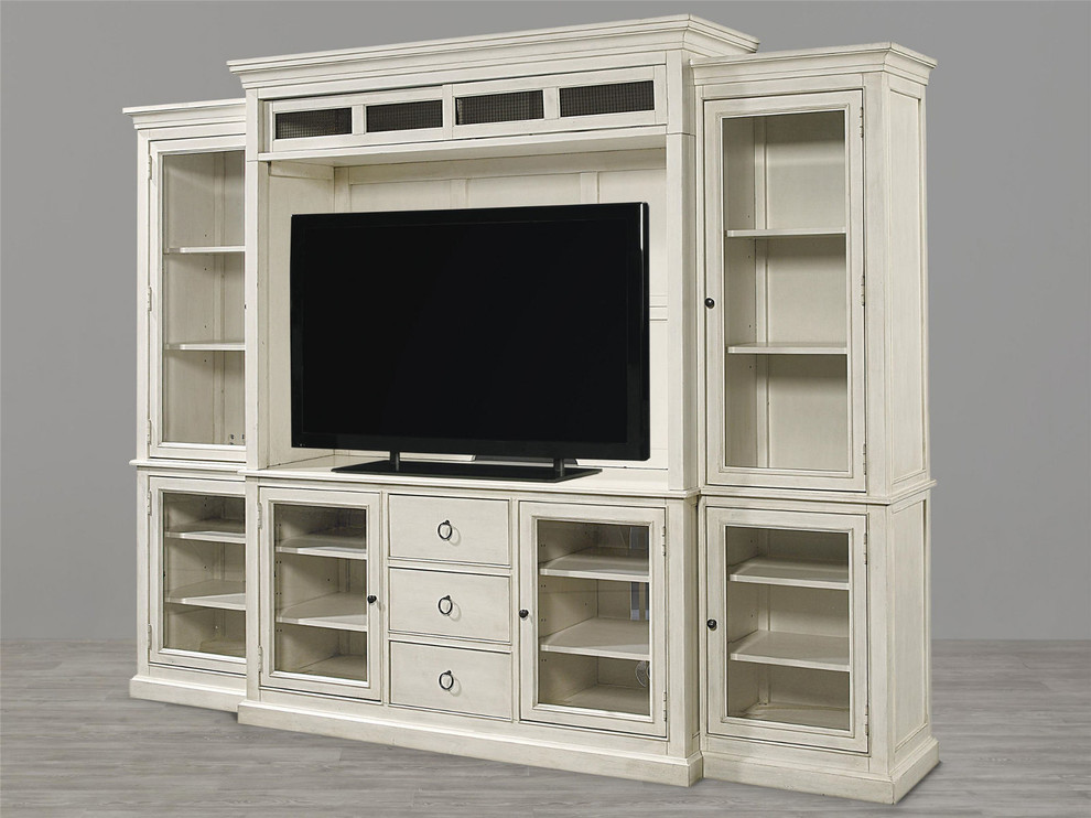 Universal Furniture Summer Hill Home Entertainment System  Cotton 987969   Traditional   Entertainment Centers And Tv Stands   by Emma Mason  Houzz