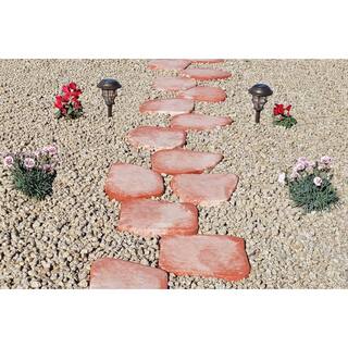 Classic Stone El Paso Sedonastone Irregular Concrete Stepping Stone Pathway Pack (32-Piece) 100085622