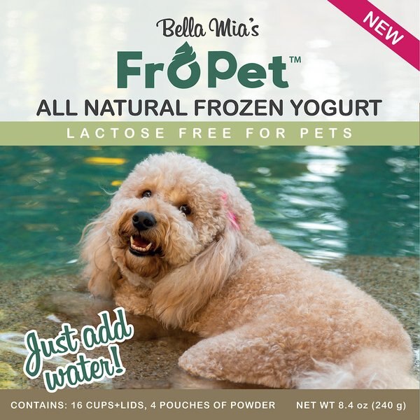 FroPet All Natural Frozen Yogurt Lactose-Free Dog and Cat Treats， 16 count