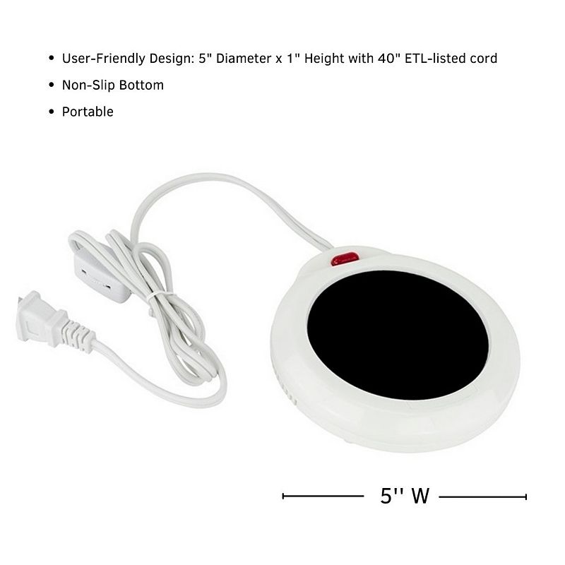 Electric Desktop Coffee， Tea Mug Warmer