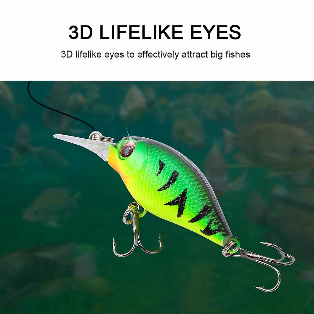 5 Pcs/set Artificial Lifelike Hard Baits Set Fishing Bait Fish Lure With Hooks (type 1)