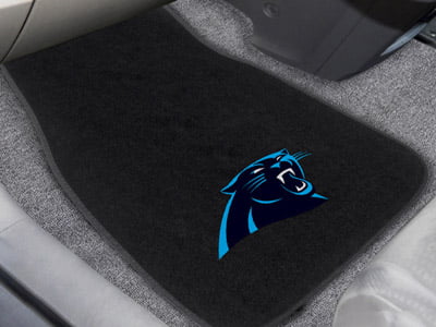 FANMATS 17130 NFL - Carolina Panthers Embroidered Car Mat ， Team Color， 17