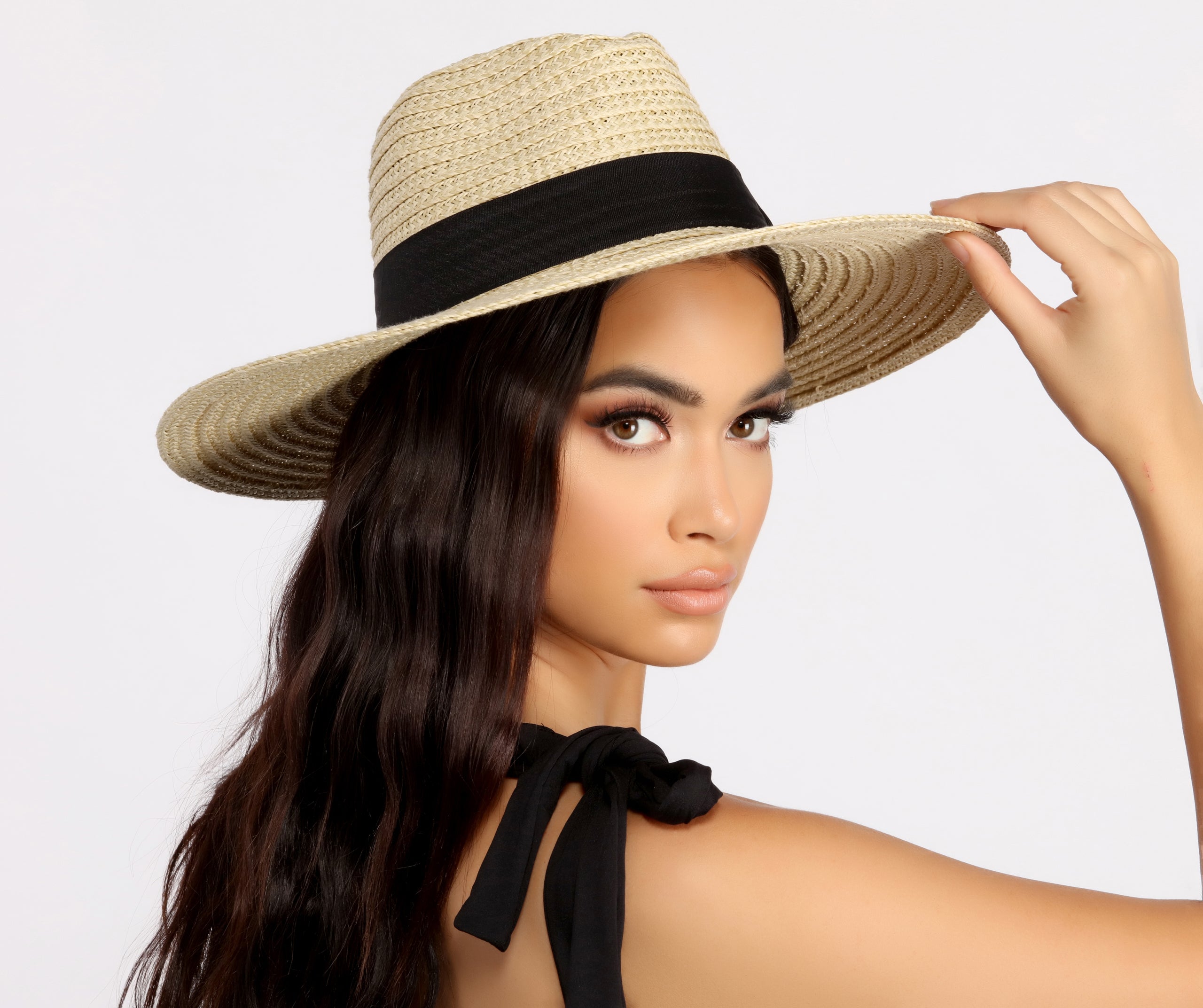 Time For A Trip Straw Panama Hat