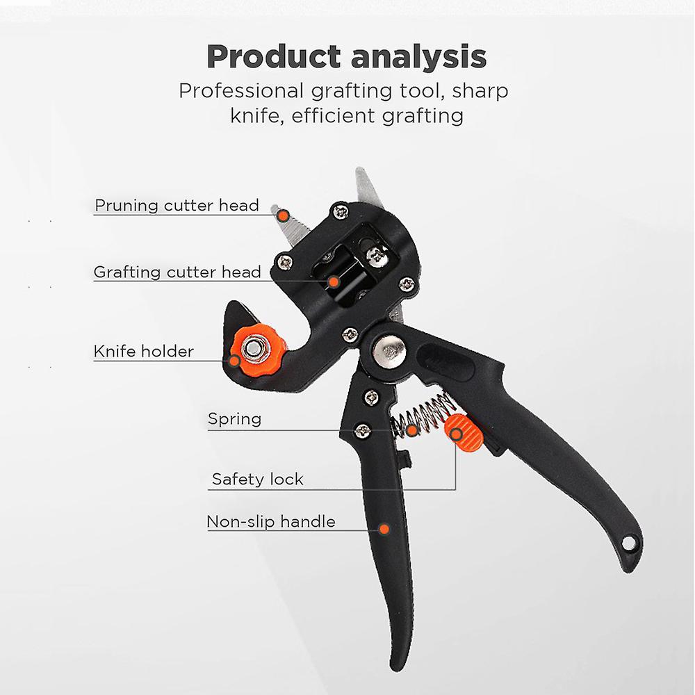 1 Set Fruit Tree Pruning Shears Garden Grafting Pruner Chopper Vaccination Cutting Scissors Trimming Fitting Plant Pruning Tools